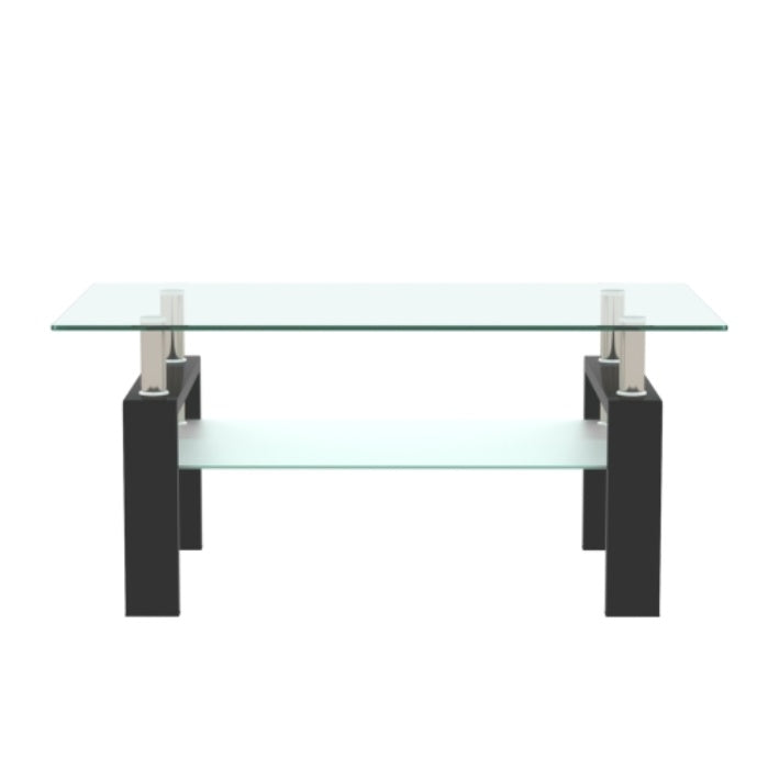 Black Glass Coffee Table