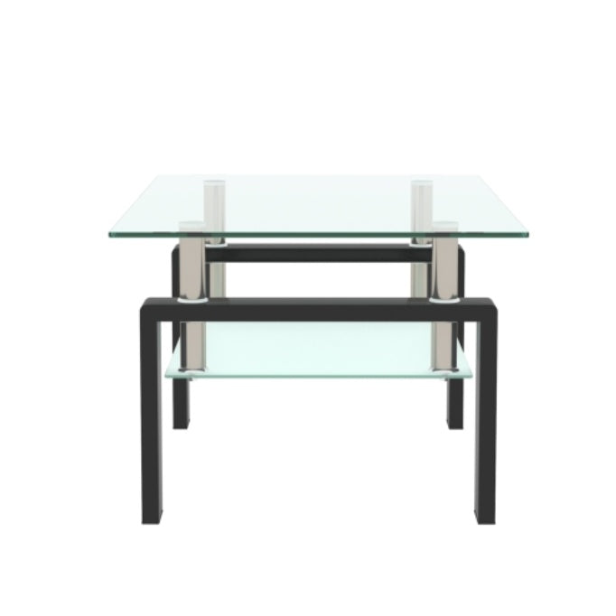 Black Glass Coffee Table