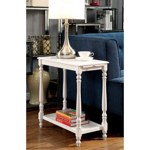 Modern Rustic Design 1pc Side Table Nightstand